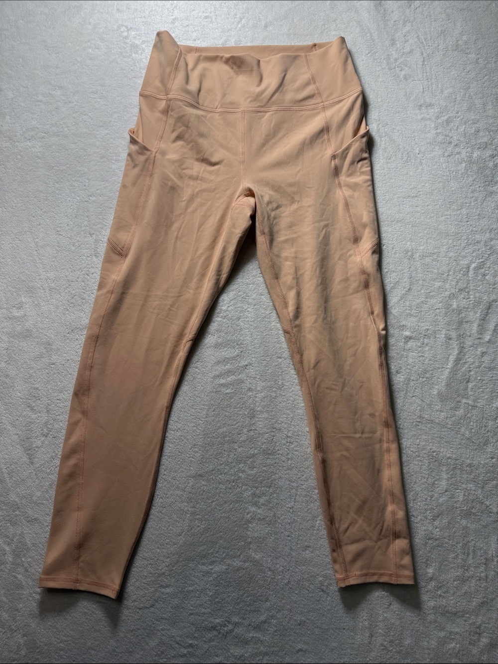Fabletics PureLuxe Light Peach High-Rise Leggings
